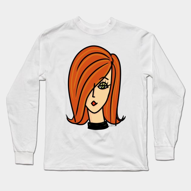 Ginger Long Sleeve T-Shirt by loeye